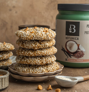 Biscuits protéinés au caramel écossais