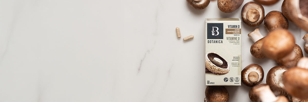 Greens product on a table