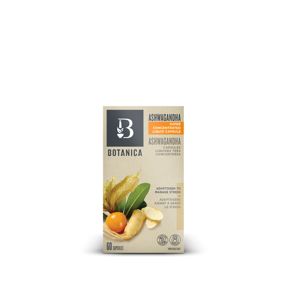Capsules liquides d'Ashwagandha