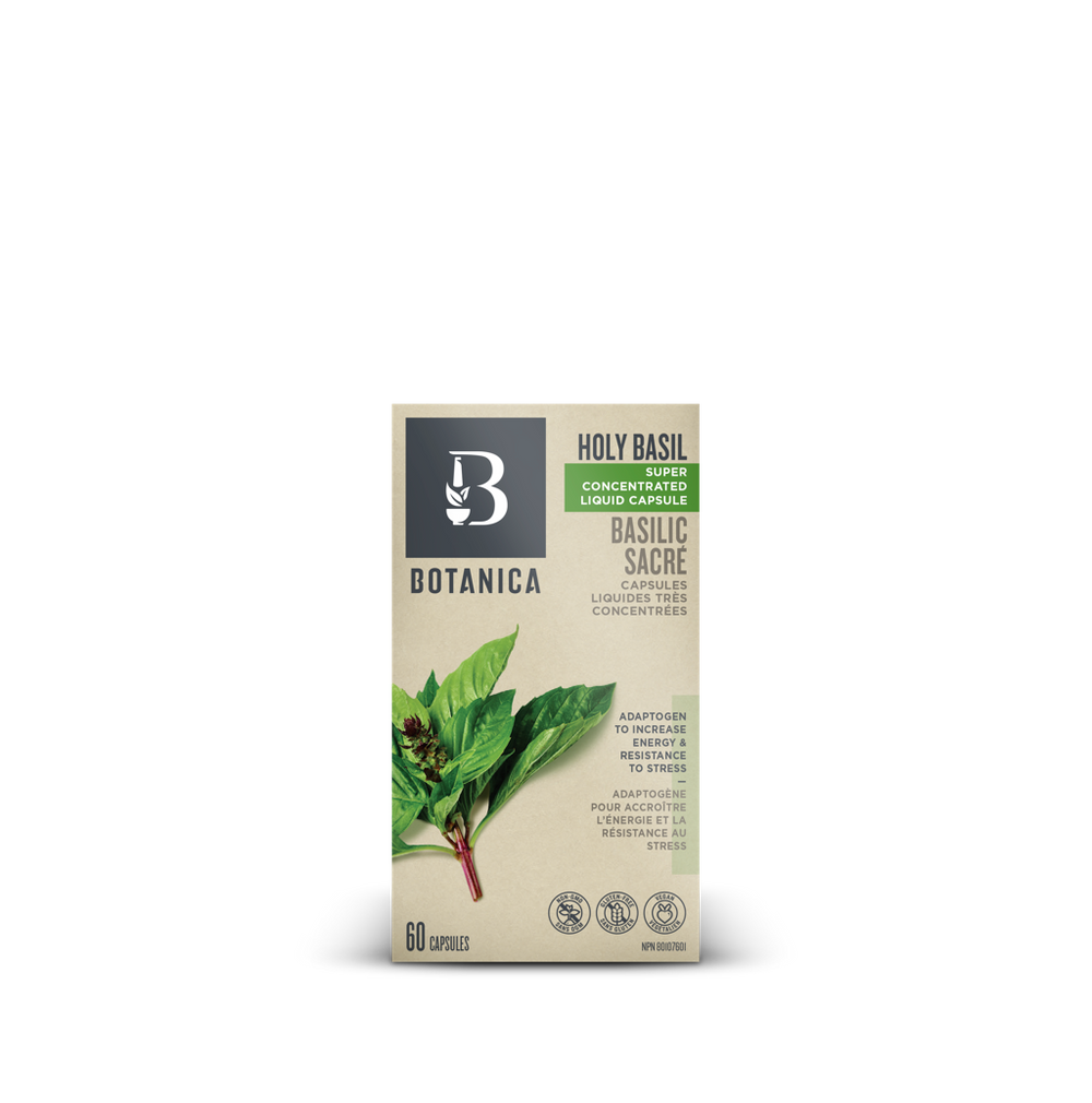 Capsules liquides de Basilic Sacré