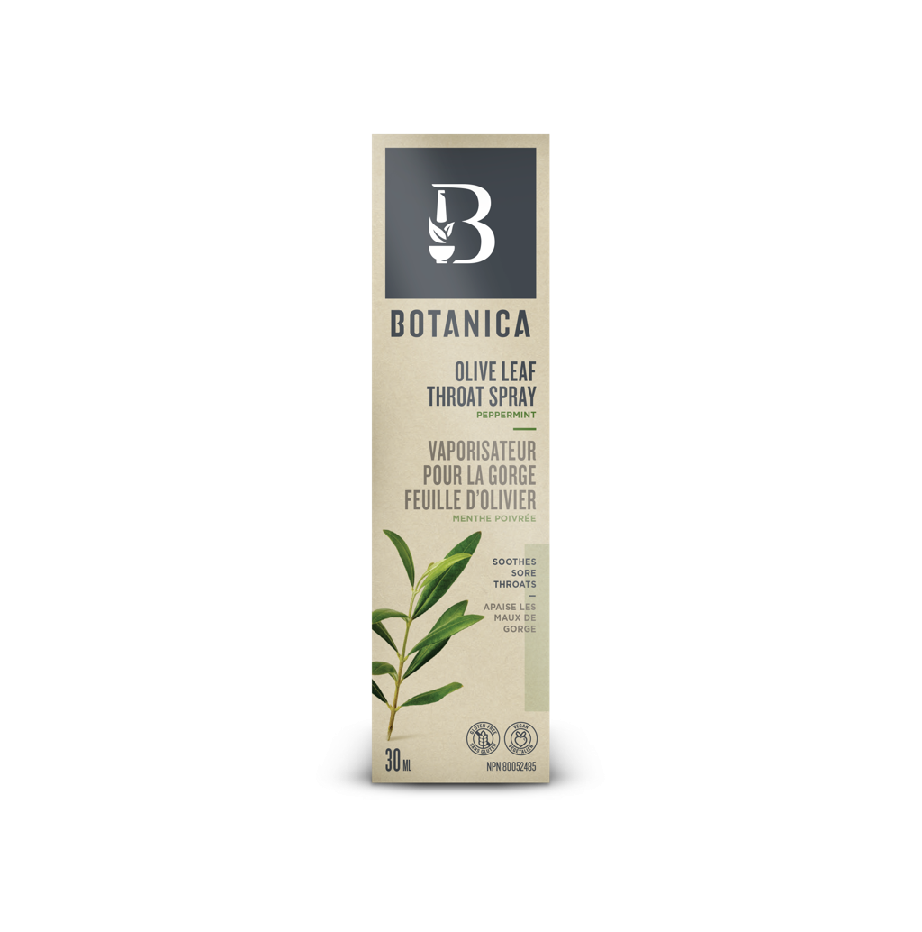 Olive Leaf Throat Spray - Peppermint