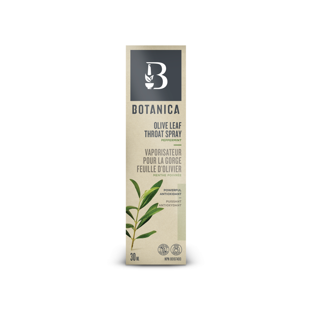 Olive Leaf Throat Spray - Peppermint