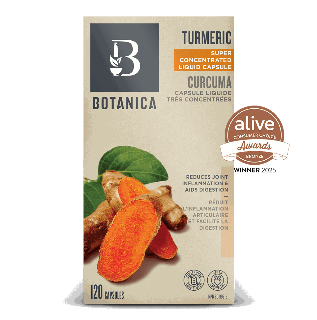 Capsules liquides de curcuma