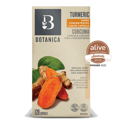 Capsules liquides de curcuma