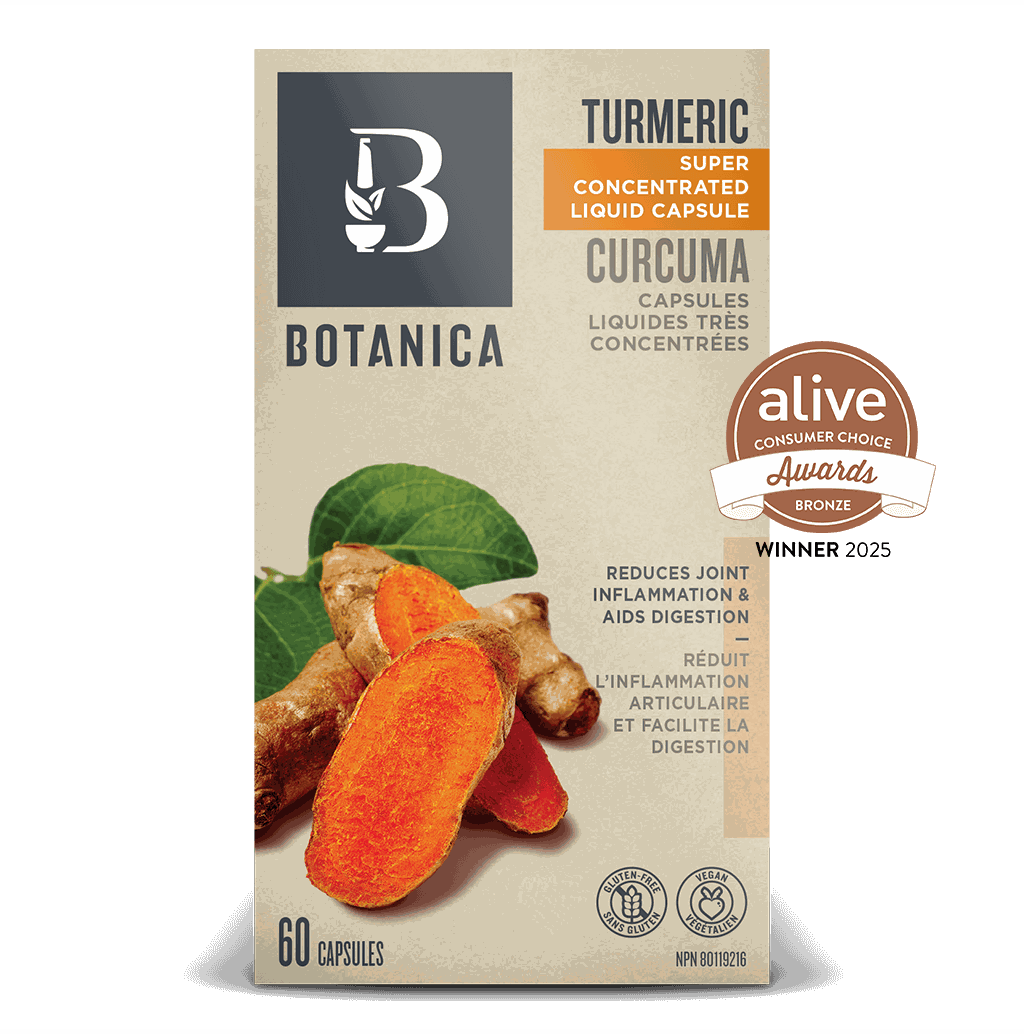 Capsules liquides de curcuma