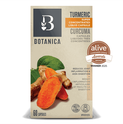 Capsules liquides de curcuma