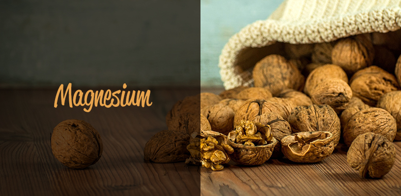 Magnesium from nuts