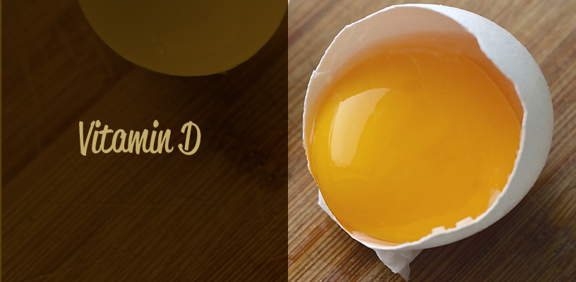 Vitamin D egg yolk
