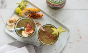 Tropical Cleansing Greens Smoothie