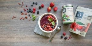 Beetroot Berry Smoothie Bowl