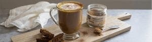 Chocolate Turmeric Almond Cappuccino