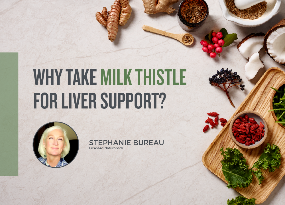 Webinar cover - milk thistle for liver support