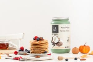 Protein pancakes made with Botanica Perfect Protein