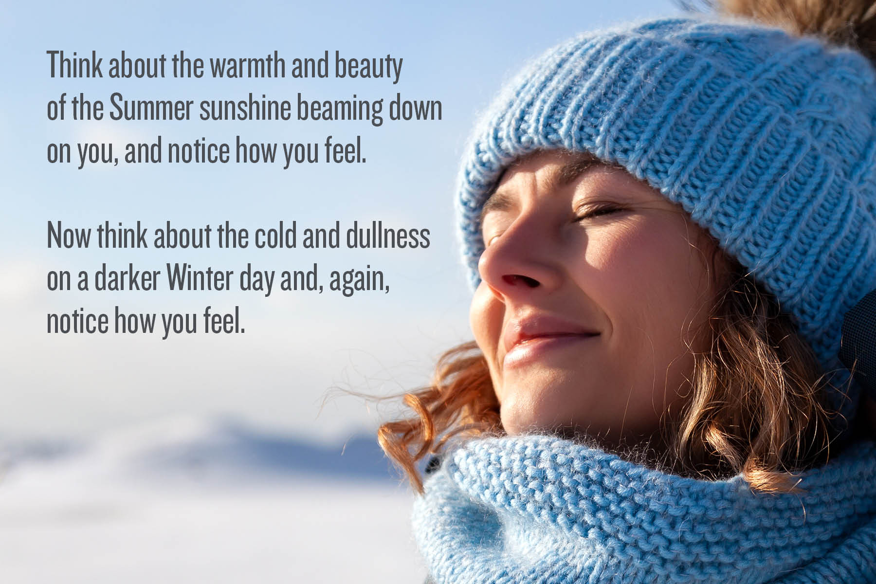 Getting ahead of seasonal affective disorder - quote
