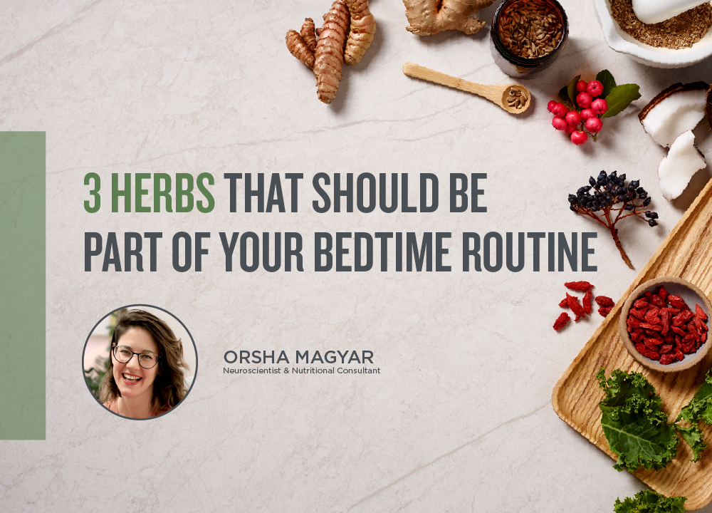 3 Herbs that should be part of your bedtime routine - featured image