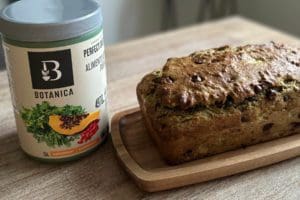 Banana bread with greens - featured image
