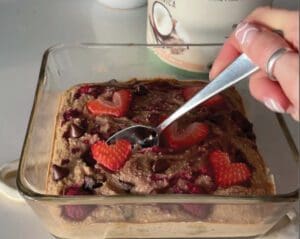 protein baked oats banner