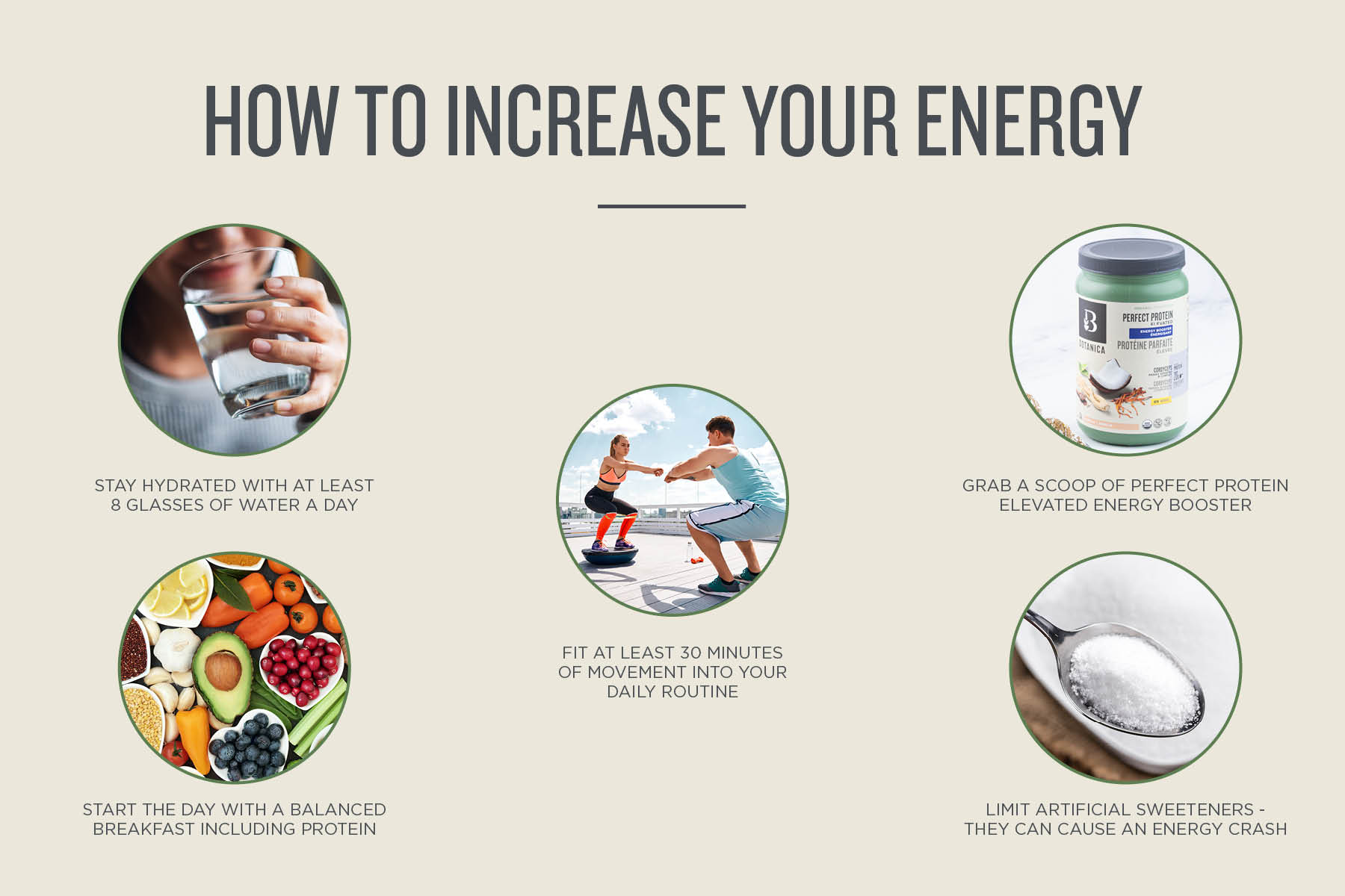 15 Healthy habits - how to increase energy