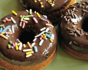 Chocolate donuts - Banner image